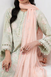 Zarif Unstitched 3 Piece Printed & Emb Eid Edit Lawn Collection'2024-ZL-03-Sephora